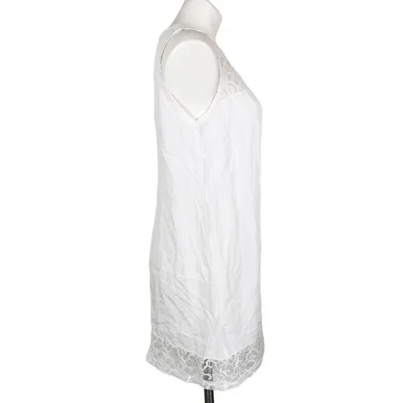 Blanc Du Nil white tank dress Size M/L - Picture 5 of 8